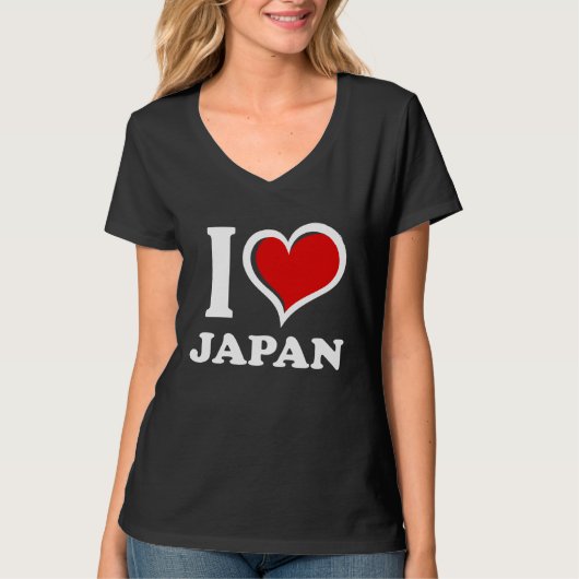 I Love Japan I Heart Tシャツ (正面)