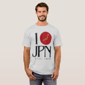 I Love JAPAN Tシャツ (正面フル)