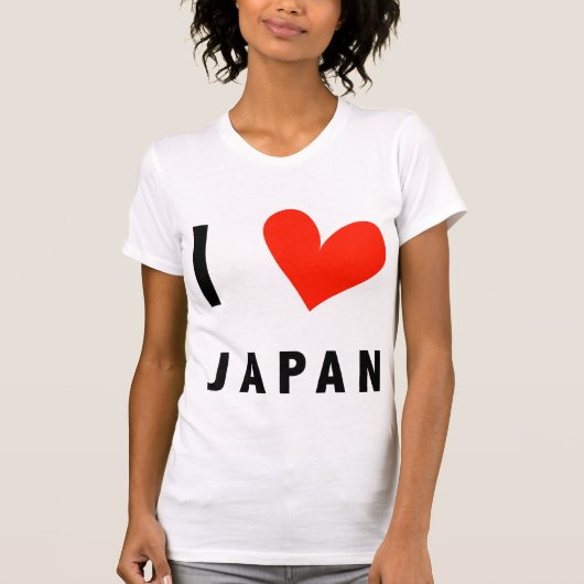 I LOVE JAPAN T-Shirt Tシャツ (正面)