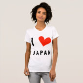 I LOVE JAPAN T-Shirt Tシャツ (正面フル)