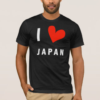 I LOVE JAPAN T-shirt Tシャツ