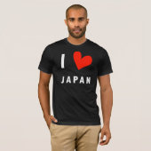 I LOVE JAPAN T-shirt Tシャツ (正面フル)