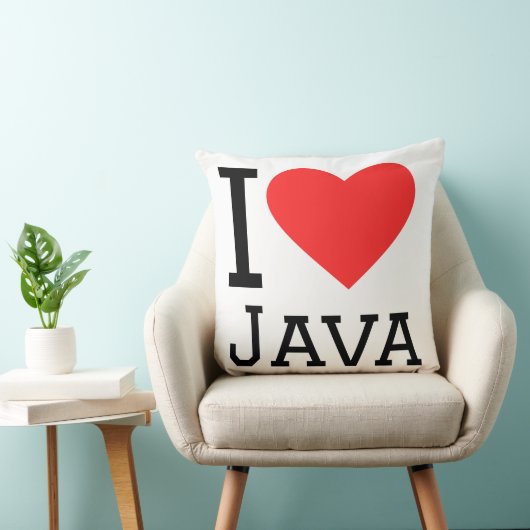 I love Java  クッション (椅子)