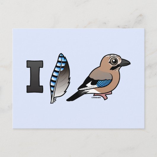 I Love Jays ポストカード (正面)