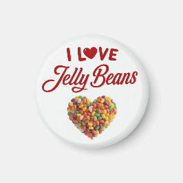 I Love Jellybeans マグネット