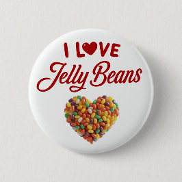 I Love Jellybeans 缶バッジ