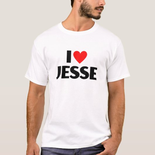 I Love Jesse - Iハート・ジェシー Tシャツ (正面)