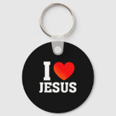 I Love Jesus  キーホルダー (正面)