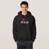 I love Jesus パーカ (正面フル)