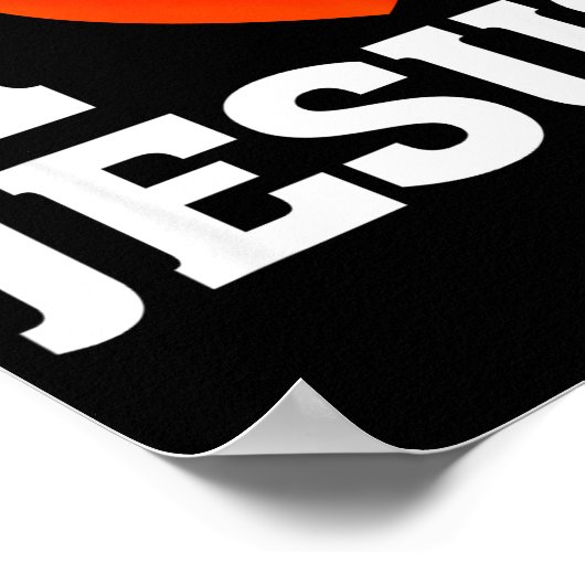 I Love Jesus ポスター (角)