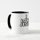 I Love Jesus マグカップ (正面左)