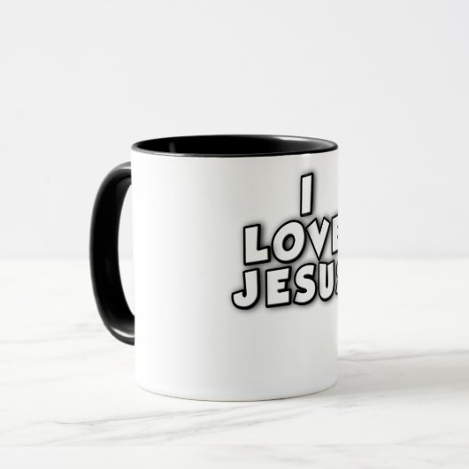 I Love Jesus マグカップ (正面左)