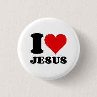 i love jesus 缶バッジ