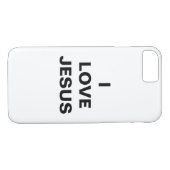 "I Love Jesus" Apple iPhone 8/7ケース Case-Mate iPhoneケース (裏面(横))