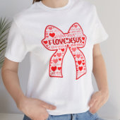 I LOVE  JESUS BOWS Tシャツ