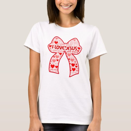  I LOVE  JESUS BOWS Tシャツ (正面)