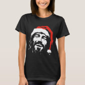 I Love Jesus Christmas Green  Tシャツ (正面)