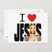 I Love Jesus - Iハートイエスの名前 ポストカード (正面/裏面)