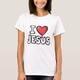 I Love Jesus Tシャツ