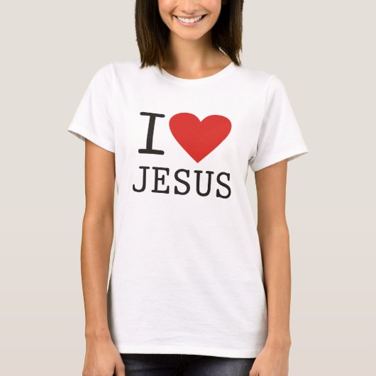 I Love Jesus Tシャツ (正面)