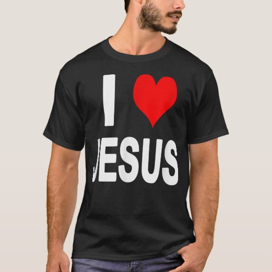 I Love Jesus Tシャツ (正面)