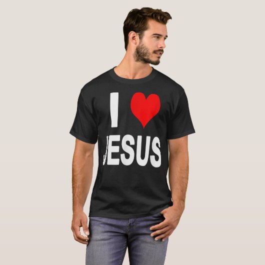 I Love Jesus Tシャツ (正面フル)