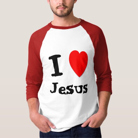 I Love Jesus Tシャツ (正面)
