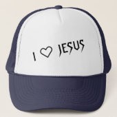 "I LOVE JESUS" TRUCKER HAT BY 303TATTOO キャップ (正面)