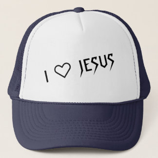"I LOVE JESUS" TRUCKER HAT BY 303TATTOO キャップ