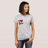 I Love Jesus Women's T-shirt Tシャツ (正面フル)