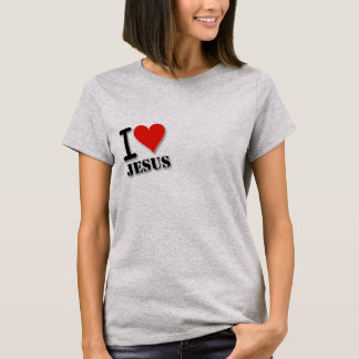 I Love Jesus Women's T-shirt Tシャツ