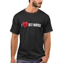 I Love Jet Noise Aviationハート