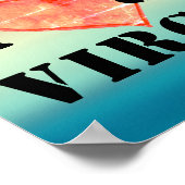 I Love Jet Noise Virginiaビーチ ポスター (角)