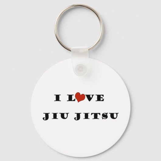 I Love Jiu Jitsu.png キーホルダー (正面)