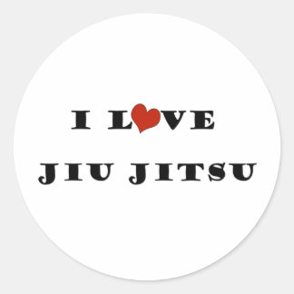 I Love Jiu Jitsu.png ラウンドシール