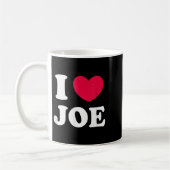 I Love Joe  コーヒーマグカップ (左)