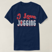 I love jogging 1 tシャツ (デザイン正面)