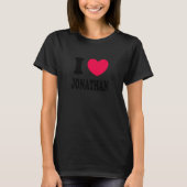 I Love Jonathan Tシャツ (正面)