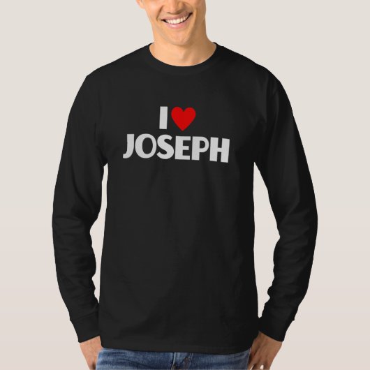 I Love Joseph Iハート Tシャツ (正面)