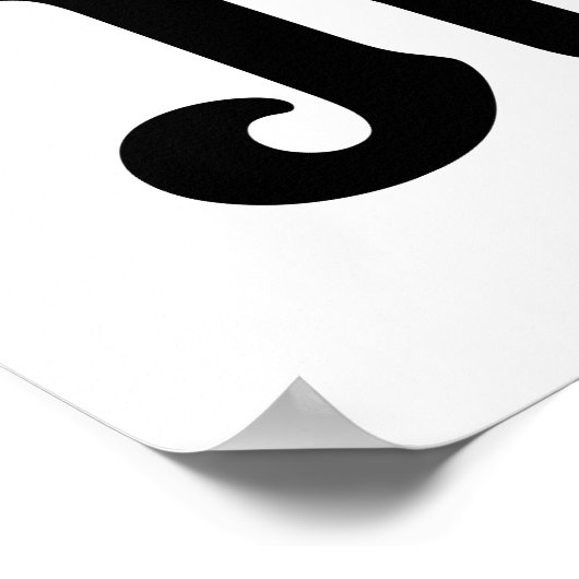 I Love Justin ポスター (角)