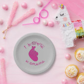 I love K-DRAMA ペーパープレート (パーティー)