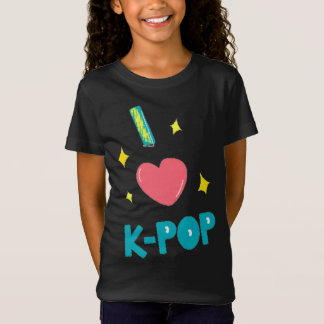 I LOVE K-POP Tシャツ