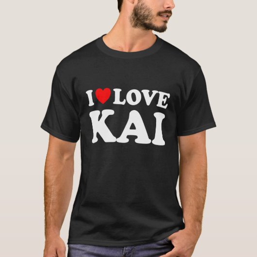 I Love Kai Iハートカイ Tシャツ (正面)