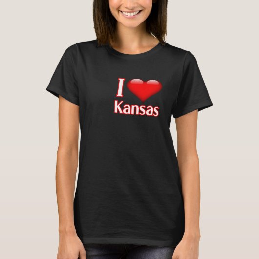 I Love Kansas Tシャツ (正面)