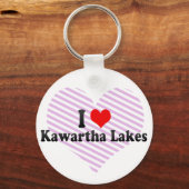 I Love Kawartha Lakes, Canada キーホルダー (正面)