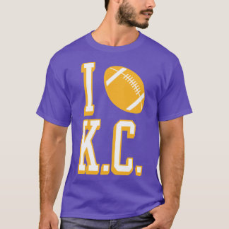 I Love KC RedYellow Tシャツ