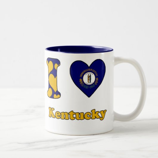 I love Kentucky ツートーンマグカップ (右)