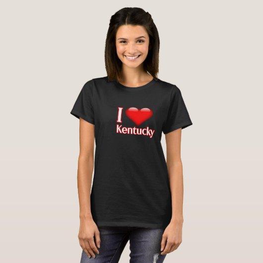 I Love Kentucky Tシャツ (正面フル)