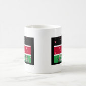 I Love Kenya and "Hakuna Matata"アートプリント コーヒーマグカップ (中央)