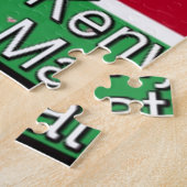 I Love Kenya and "Hakuna Matata"アートプリント ジグソーパズル (側面)